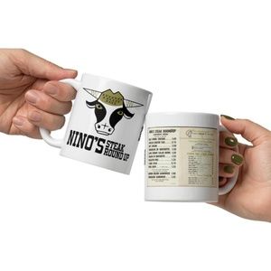 Nostalgic Wisconsin-Illinois Steak House from the 60's/70's White Coffee Tea Mug